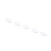 50 Pcs Speaker Foam Pad 25x3mm Anti Vibration Shock Absorbing Self Adhesive EVA Foam Mat for
