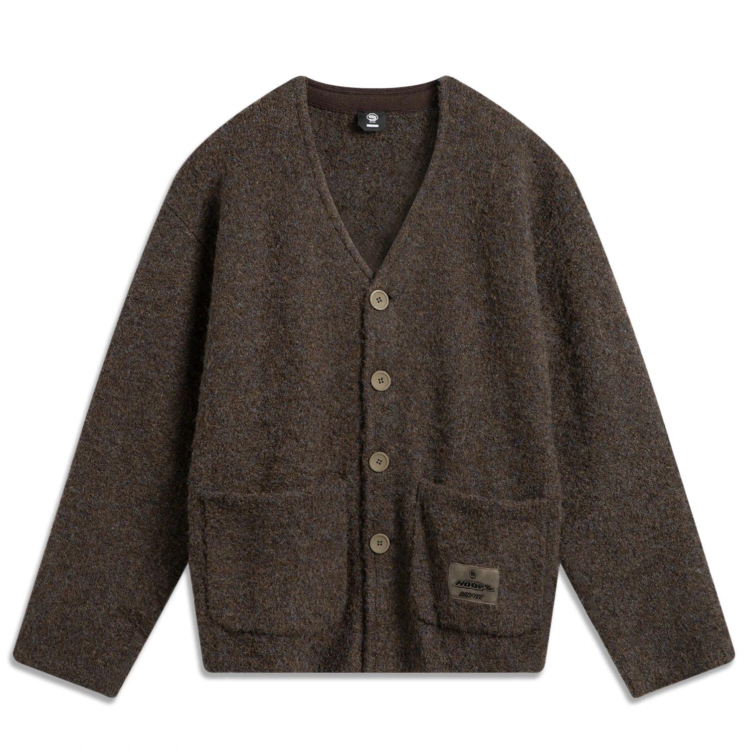 

Li Ning Баскетбольная серия Серия Fan Wu Однотонный Однобортный Удобный Дышащий Универсальный Кардиган Трикотаж Мужской трикотаж AMBU255-2 M