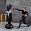 1pc KO Style Inflatable Boxing Sandbags Punching Bag Column Karate Taekwondo Training Props PVC Material Kickboxing Freestanding