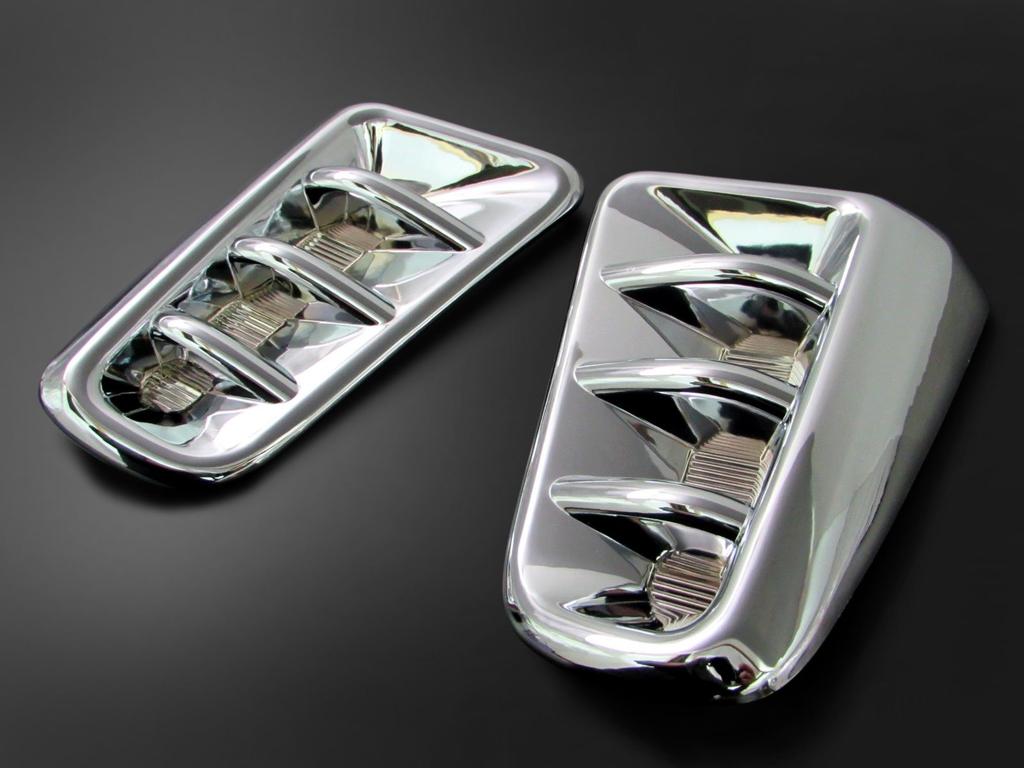 BRIGHTZ Chrome Front Bumper Duct Cover C Type for Freed GB 23788 [FRO-ETC-MID-039] GB3/GB4 (Mid-Late Model) B3/B4 3/4