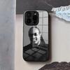 S-Stevie Wonder Phone Case For IPhone 17 Air 16 E Pro Max 15 14 13 Mini 12 Pro 11 Max Plus Black Glass Cover