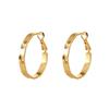 Exquisite Geometric Pattern Earrings: European-American High-End Fashion for Women
