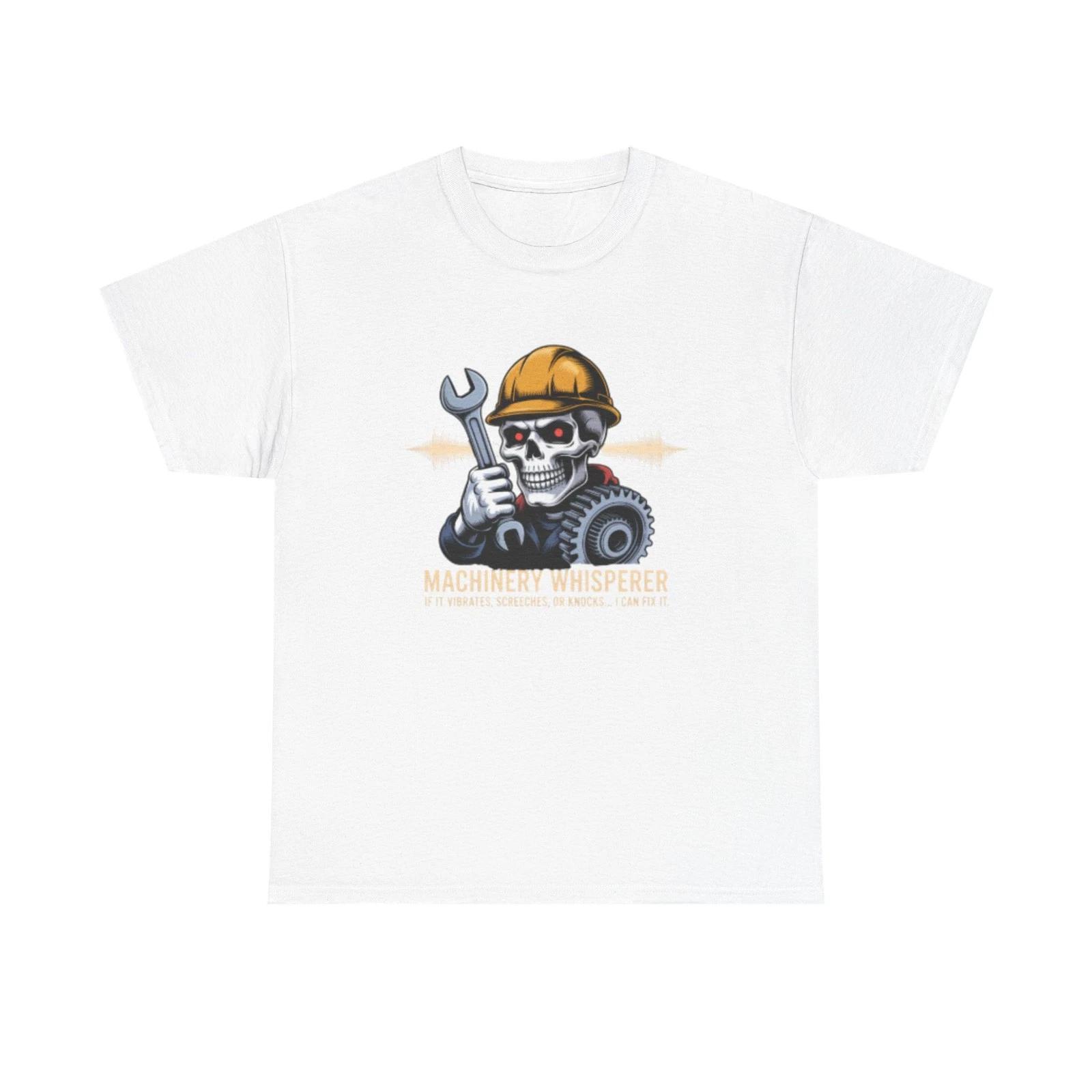 Millwright Hardhat T-Shirt Industrial Mechanic Maintenance Tech Graphic Tee S