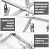 20/35 Pegs Clothes Folding Drying Hanger Stainless Steel Swivel Windproof Underwear Socks Clip Home Space Saving Drying Rack
