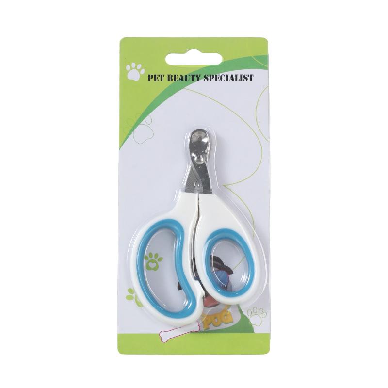 

5pcs Safe & Easy Nail Trims! Professional Round Clipper, Perfect for Furry Friends 5pcs синій