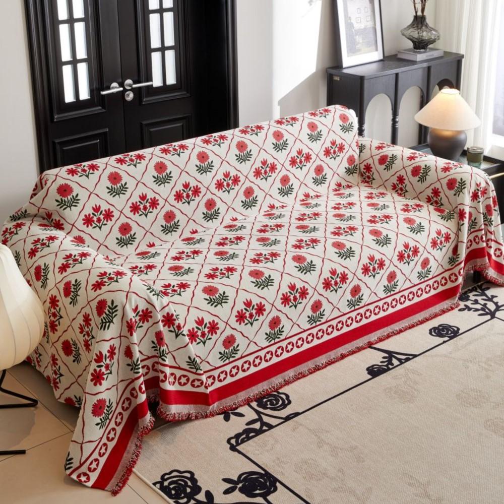 Цветочный коврик для дивана — фото 8