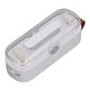 Mini Bag Sealer Double Function User Friendly Portable Chip Bag Sealer and Cutter for Home Travel White