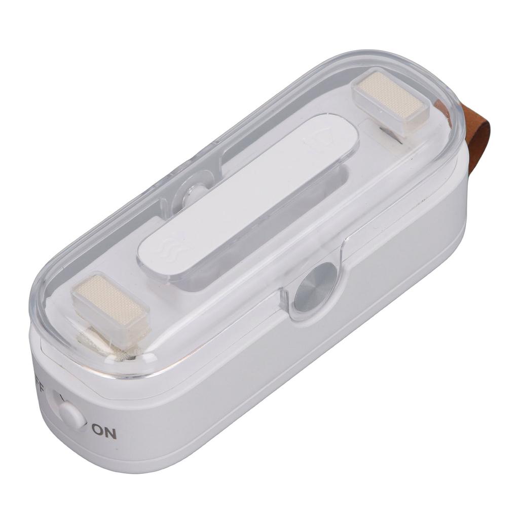 Mini Bag Sealer Double Function User Friendly Portable Chip Bag Sealer and Cutter for Home Travel White