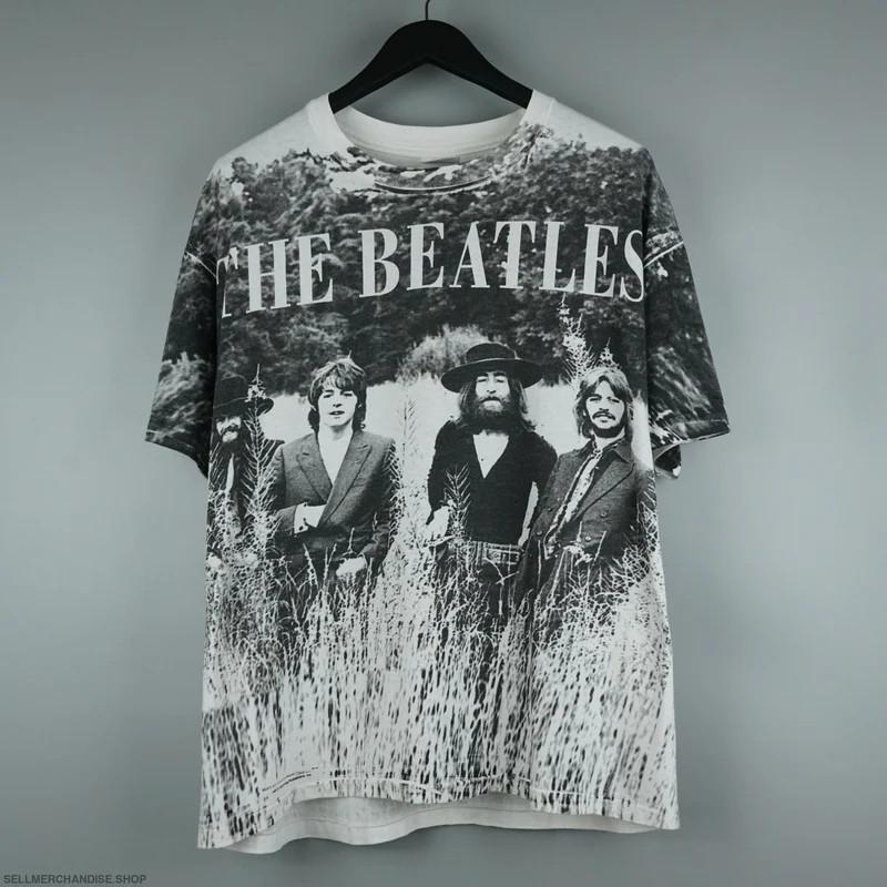 vintage 1990s The Beatles All Over Print t-shirt Unisex T-Shirt XXXXL