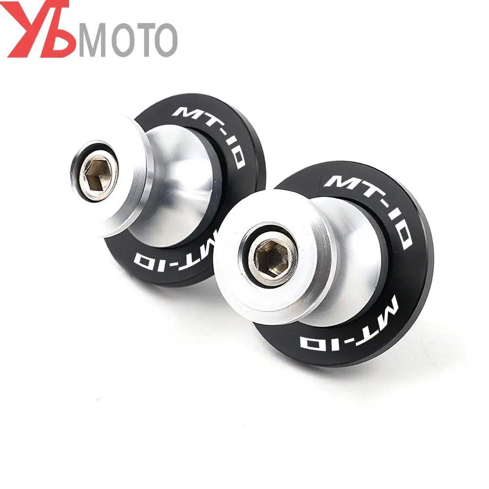 Motorcycle Swingarm Spools CNC 6mm Slider Stand Screws For YAMAHA MT10 MT-10 2016- MT10 SP 2022 Accessories