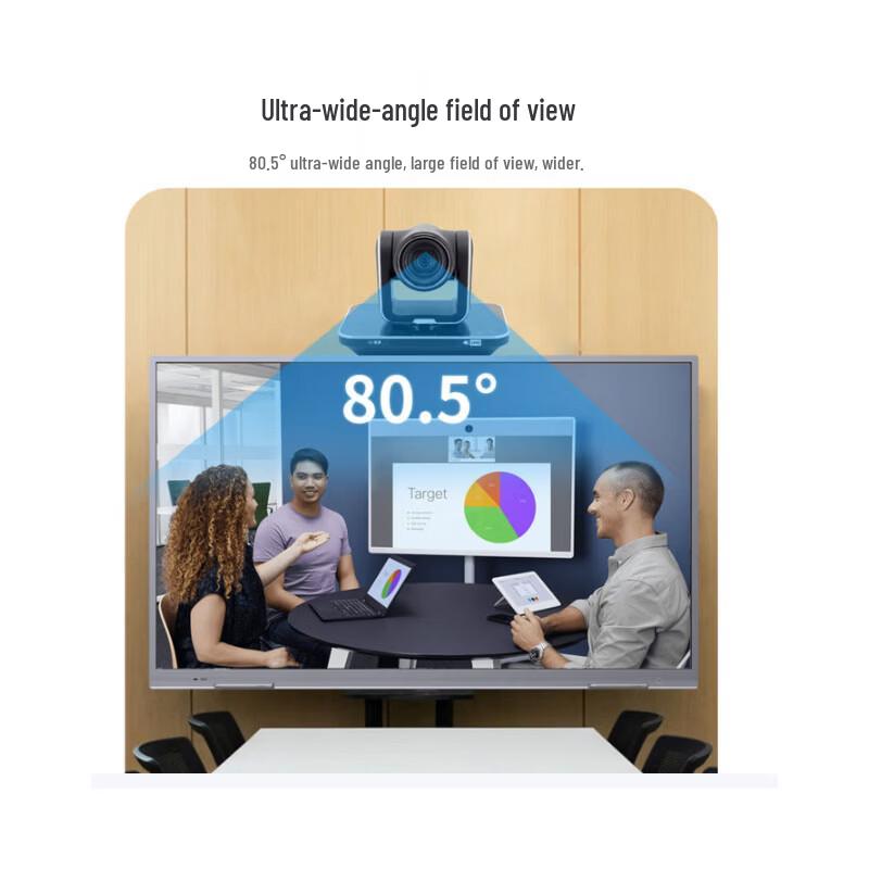 Senzhen 4K HD Video Conference PTZ Camera with 20x Zoom and OLED Screen