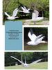 Artificial Seagull Feathered Bird for Garden and Venue Decor