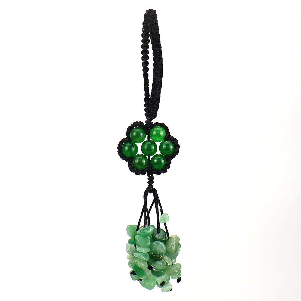 

Hand-Woven Crystal Colorful Bead Pendant Keychain Bag Pendant Car Pendant G69