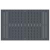 Garden Dining Set 9 pcs Black Poly Rattan