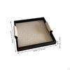 Jewelry Display Bracelet Necklace Ring Holder Serving Tray for Bathroom Companion Dertre
