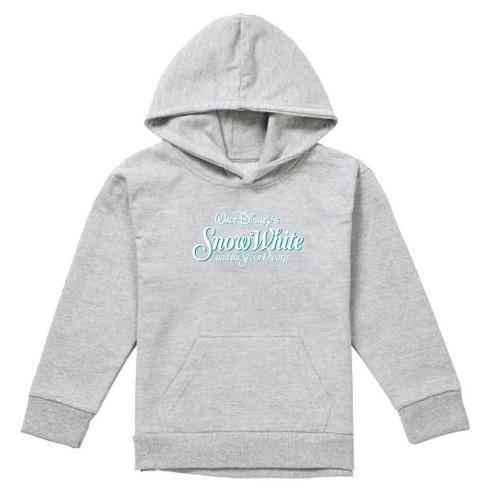 Snow White And The Seven Dwarfs Childrens/Kids Logo Heather Hoodie