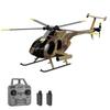 Remote Control Helicopter, 2.4G 4CH UAV 1:28 Fixed Height Single Blade Flybarless Remote Control Helicopter RTF with Optical   Localization - Camou