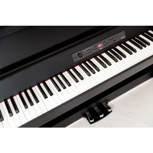 KORG G1B AIR BLACK Digital Piano with Performance Recording Function, Pedal Included, Repeat Playing, and RH3 Keys (Reproduces the Playing Feel of a G