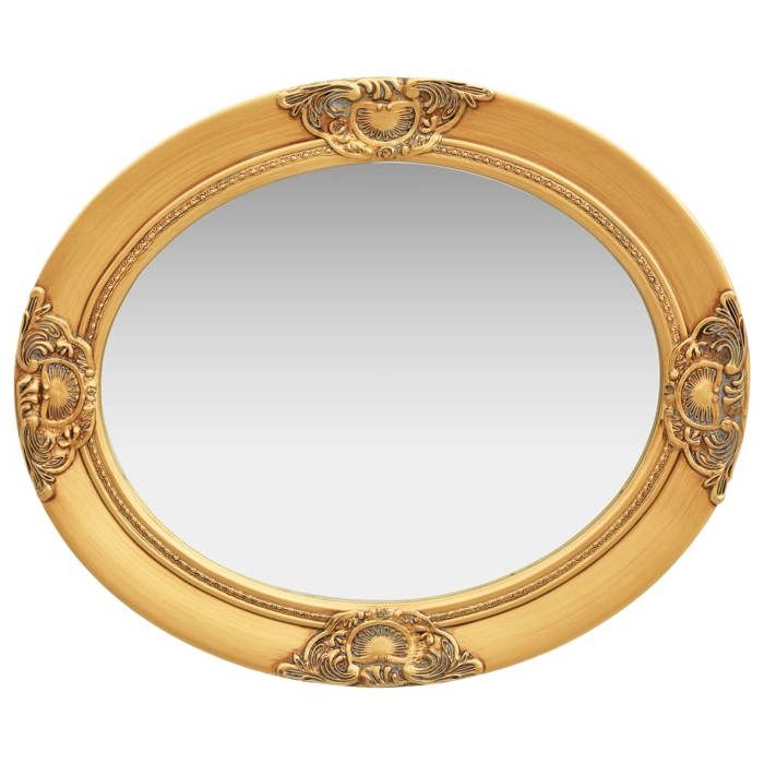 VidaXL Miroir mural style baroque 50x60 cm Doré 320349