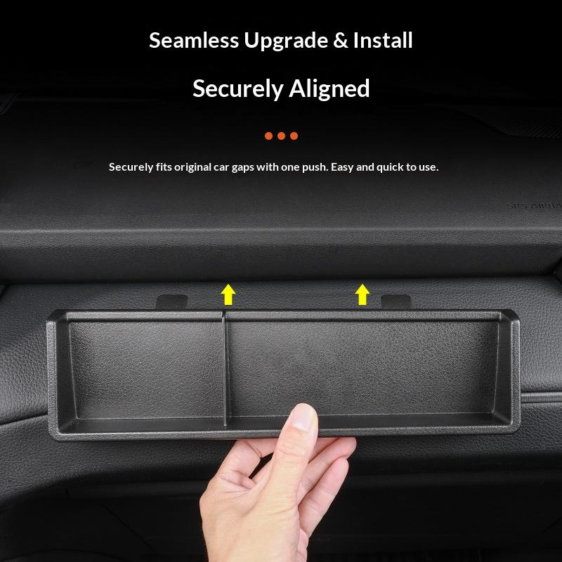 For Toyota Land Cruiser Prado 250 LC250 2024 Car Passenger Storage Box Storage Box On The Central Control Dashboard Accessories