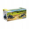 Grande Trattore Blu Giocattolo Radiocomandato Little Farmer Bulldozer
