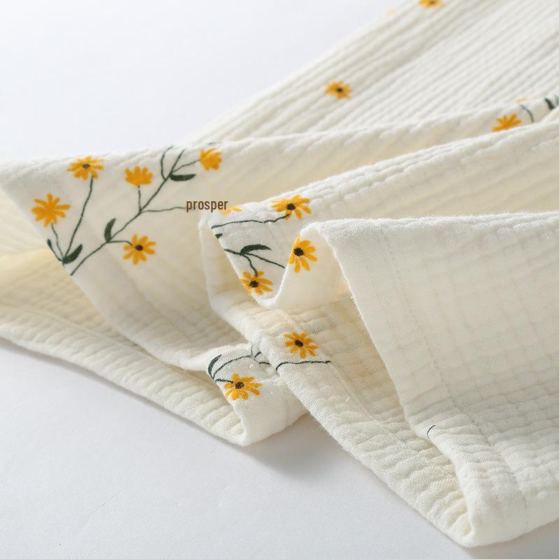 Women's Four-Layer Pure Cotton Gauze Winter Homewear Set