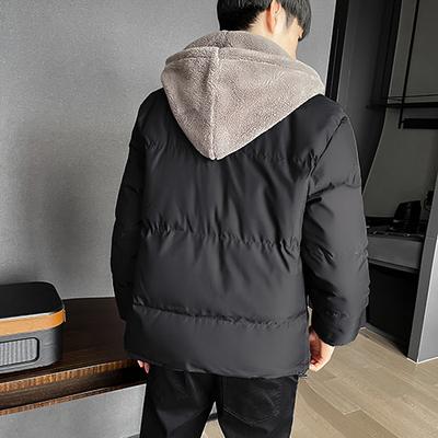 Large Size Cotton-padded Clothes Men's Winter Hooded Thickened Cotton-padded Jackets Warm and Cold-proof Clothes Men's Casual Jackets Men's