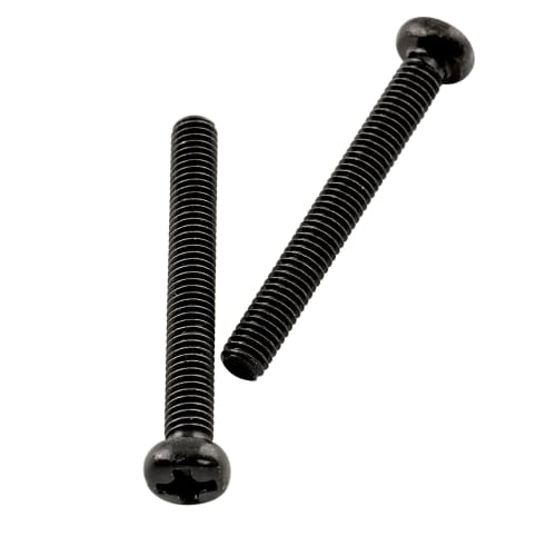 Musiclily Basic 3x35mm Metal Humbucker Pickup Height Adjustment Screws, Escutcheon Screws, Metric, for Epiphone SG Imported PUs, Black (Pack of 20)