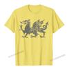 Welsh Flag Heraldry Dragon Welsh Soccer St Davids Day Wales TShirt Camisas Unisex 3D Printed Top TShirts For Adult Tops Tees