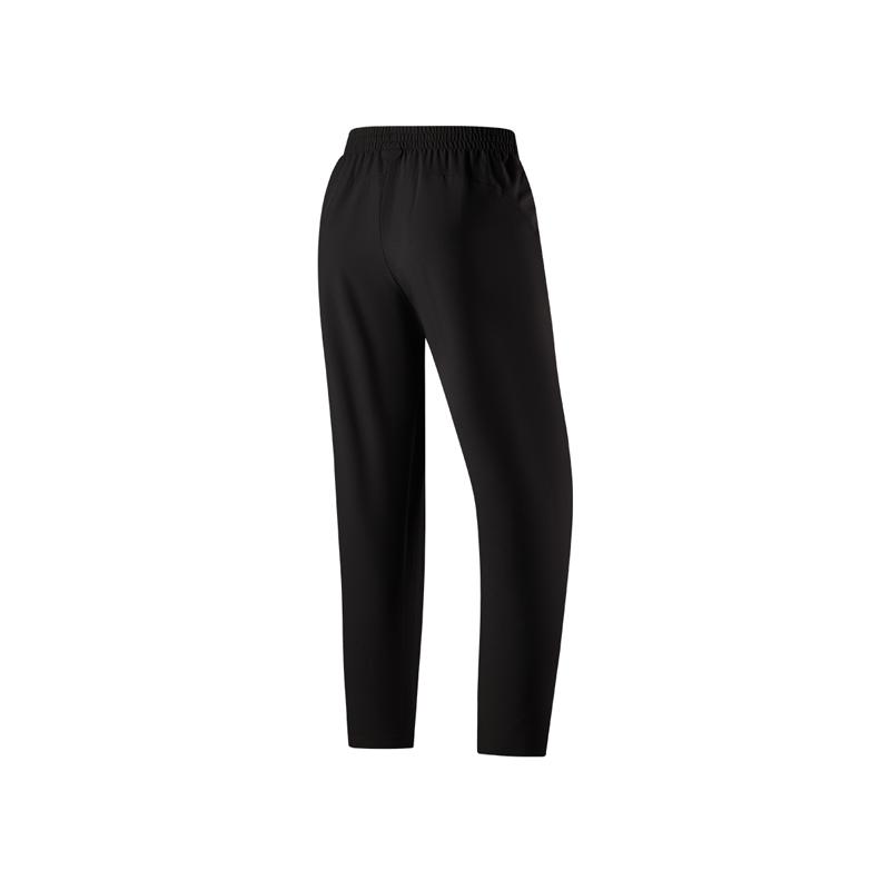 PEAK Knitted Sweatpants Men's Black Thin Skinny Pants DF342061