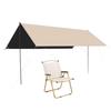 Quicksand Gold Outdoor Canopy & Chair Set