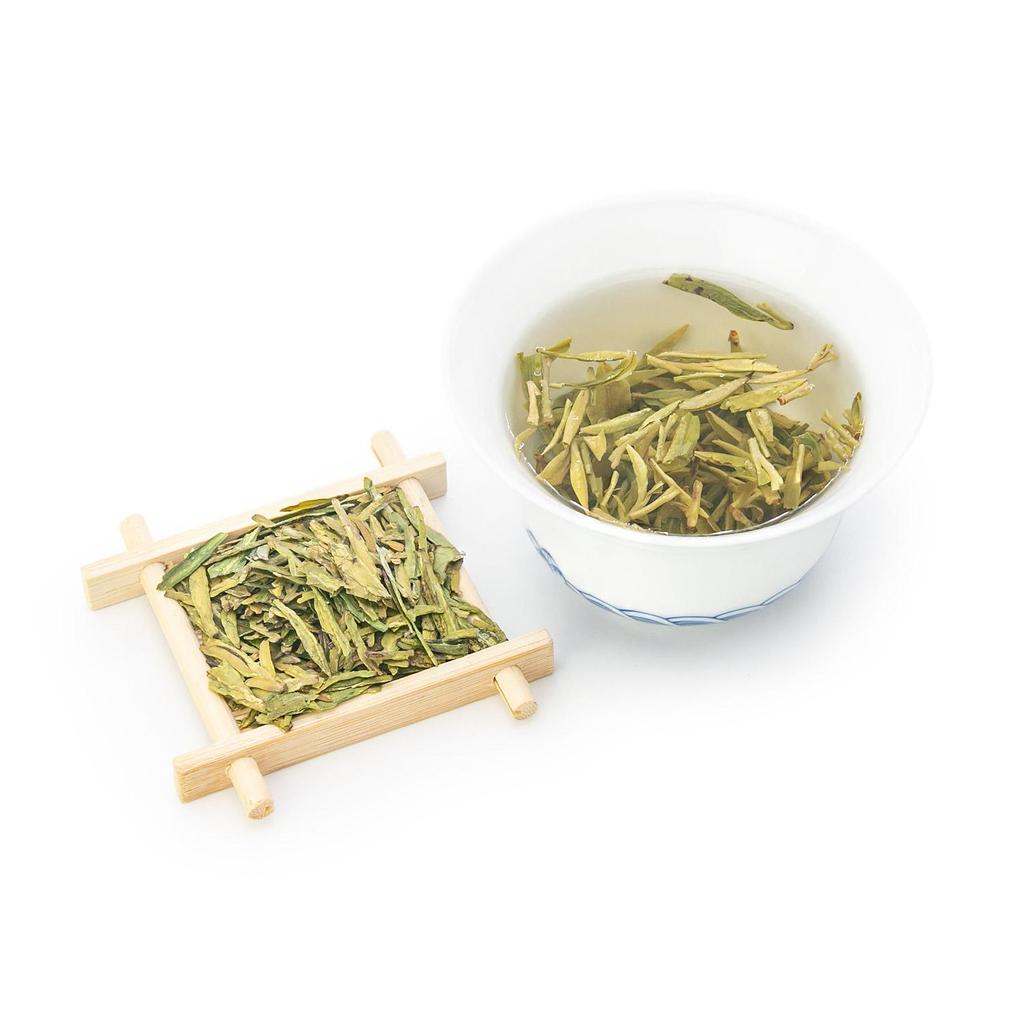Chinese Longjing Dragon Well Green Tea Pre-QingMing 1st Grade Loose Leaf