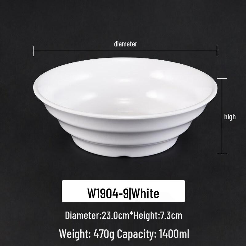 

Commercial Melamine Noodle Bowl