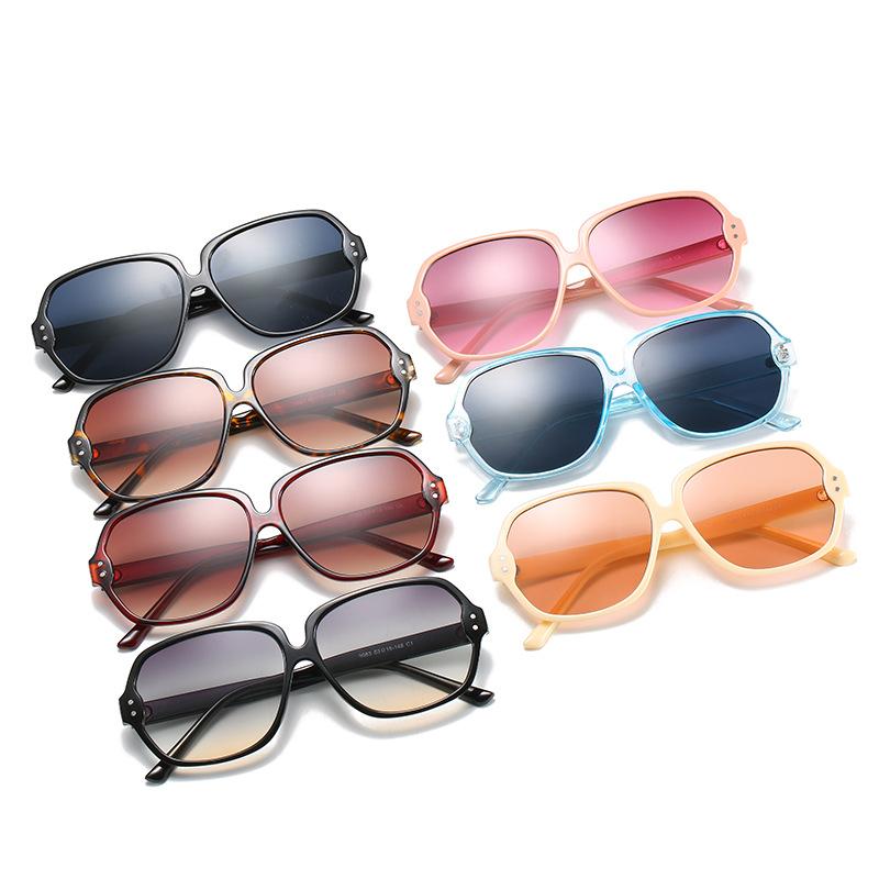 2020 Sunglasses, Personalized Rice Nail Versatile Glasses, Square Black Sunglasses For Women
