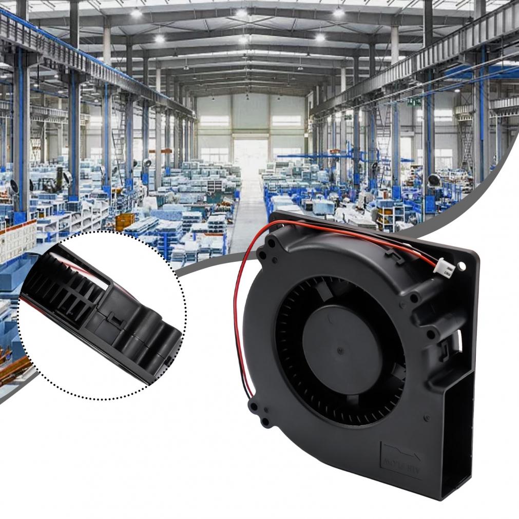 120x120x32mm Blower Fan AC 110V-240V Centrifugal Turbo