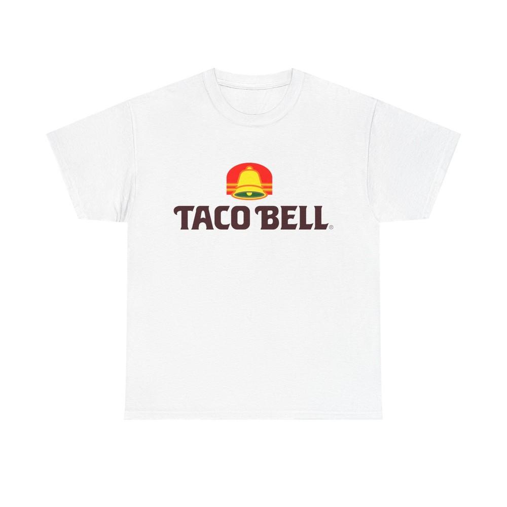 Taco Bell T Shirt Vintage Funny Retro Logo Gift Mexican Unisex Heavy Cotton Tee Unisex T-Shirt XXL