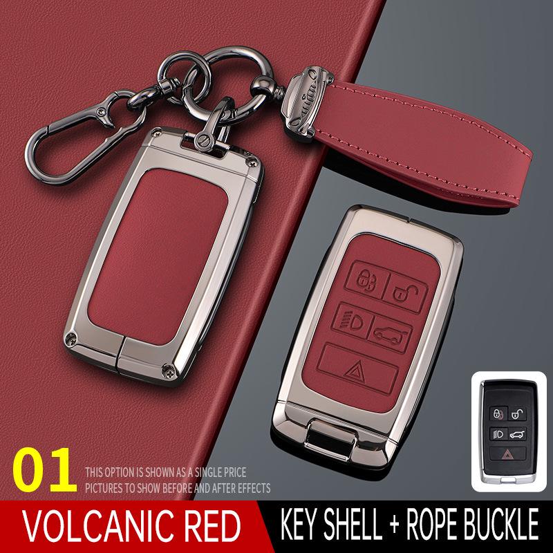 Land Rover Range Rover Key Case for Evoque, Velar, Defender, Sport & Discovery Models - High-End Shell Bag
