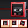 360° Magnetischer Digitaler Winkelmesser Mit Elektronischem Laser-Messschieber Typ-C-Aufladung LCD Elektronischer Winkelmesser Messwerkzeug