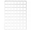 Tray for chicken eggs 88 pcs. Mega-M S-50 cm D-36 cm H-3 cm N