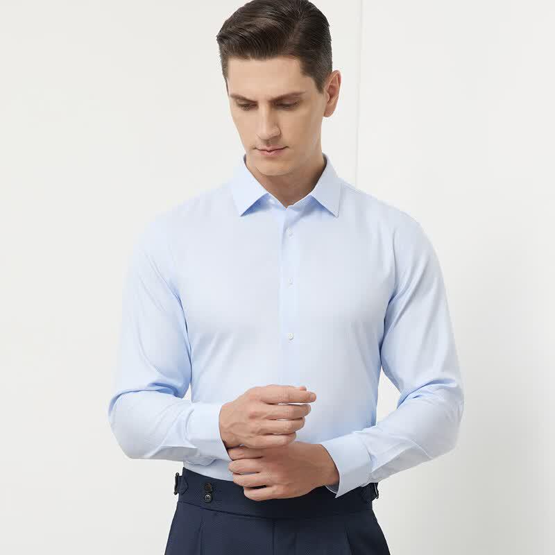 Fengxun 200S Mulberry Silk Wrinkle-Free Business Shirt 41