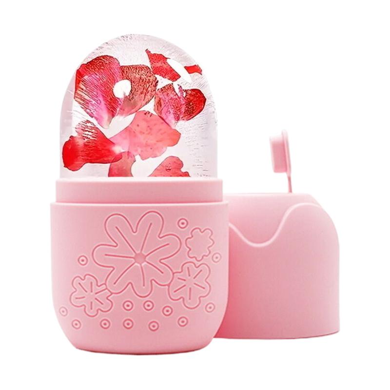 Ice Face Roller Facial Lifting Contouring Tools Silicone Ice Cube Trays Ice Globe Balls Eye Face Massager Beauty Skin Care Tools
