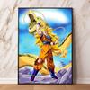 Canvas Poster Decorative Gift Dragon Ball Carot Modern Living Room Hanging Picture