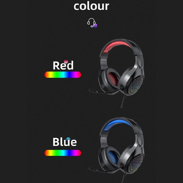 3.5mm Corded Gaming Headphones With Microphone Adjustable PC Bass Gaming Headphone For Smartphone Laptop Accessories