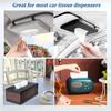 Car Tissue, Auto Visor Tissue Refills For Car Tissue Case, Napkin Holder Refill, Nice Tissue For Sun Visor Box, Car Travel Tissues, Soft And Smooth,