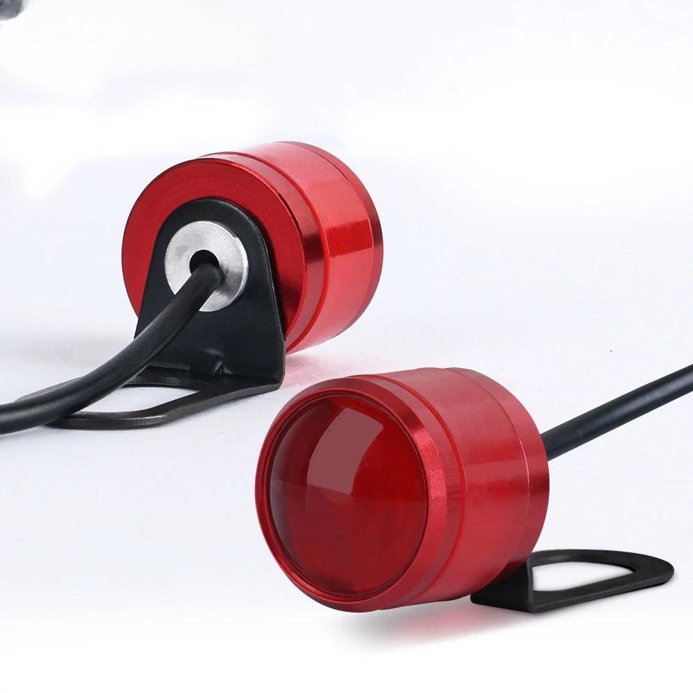 1Pcs Motorcycle Led Hawkeye Lights LED Grille Signal Lights 23mm Led Eagle Eye Lamp Daytime Running Light for Car