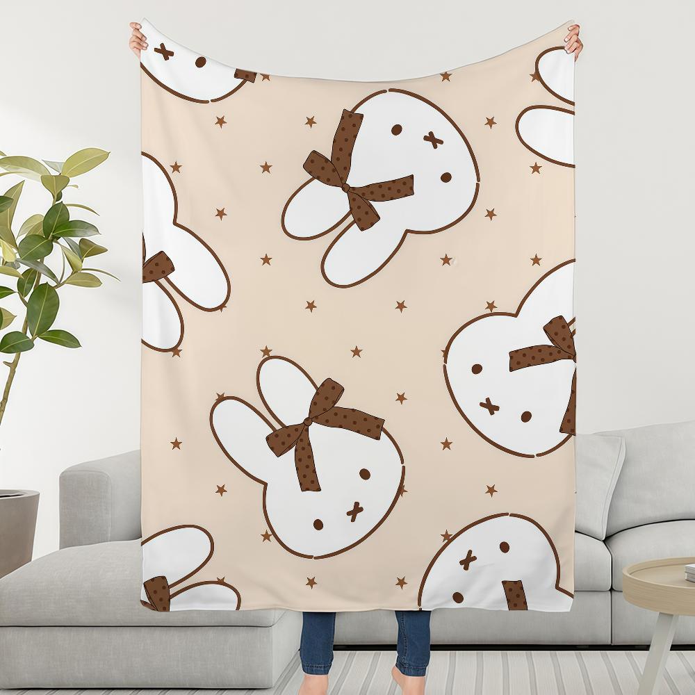 CARTOON M-MiffyS Blanket Throw Super Cosy Plush Living Room Sofa Couch Childish Birthday Gifts