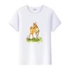 Kawaii Clothes Y2K Tshirt Plus Size Tops Unisex Cartoon Bambi Thumper Graphic T-shirt Summer Blouses White Tees