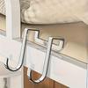 Heavy Duty Double S-Shaped Hooks | Easy-Install Rust-Resistant Polished Wall Hooks for Kitchen & Living Room, Multi-Purpose Home Storage Solution