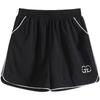 Summer Quick-drying Pants Elastic Hot Pants Large Size Four-quarter Embroidered A-word Home Sports Casual Shorts