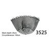 32/40/50Cm Portable Collapsible Fishing Net Wear-Resistant Rubber Mesh Fish Catch Trap Landing Outdoor Multifunctional Dip Net